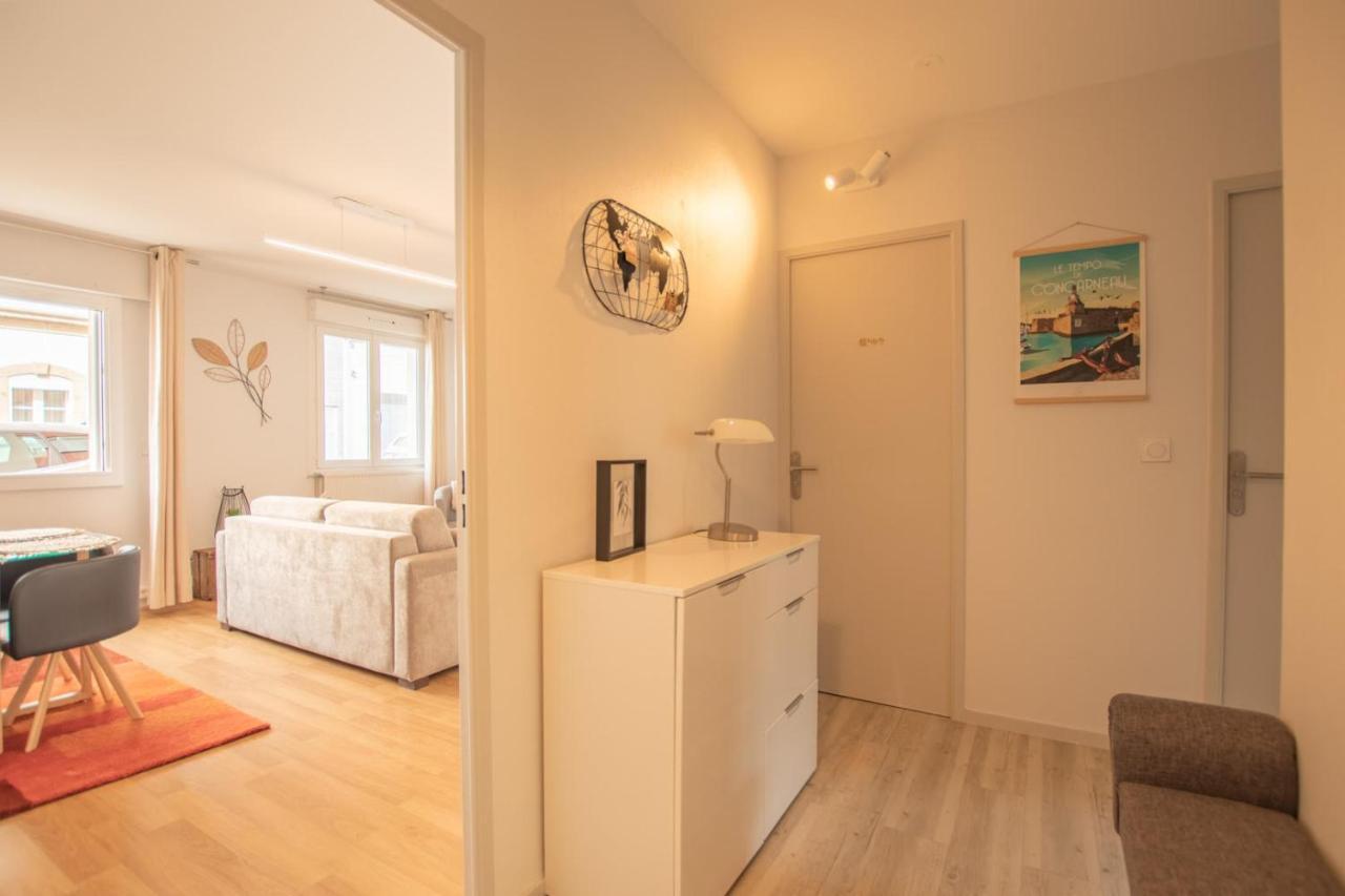 Appartement Hyper Centre Avec Garage Prive Concarneau Eksteriør billede